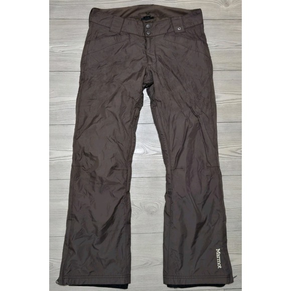 Marmot Jackets & Blazers - MARMOT Brown Women's Small Snow Pants Snowboarding Performance Insulated Ski